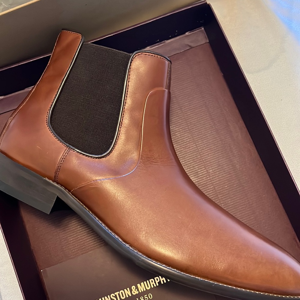 Chelsea Tan Full Grain Boots